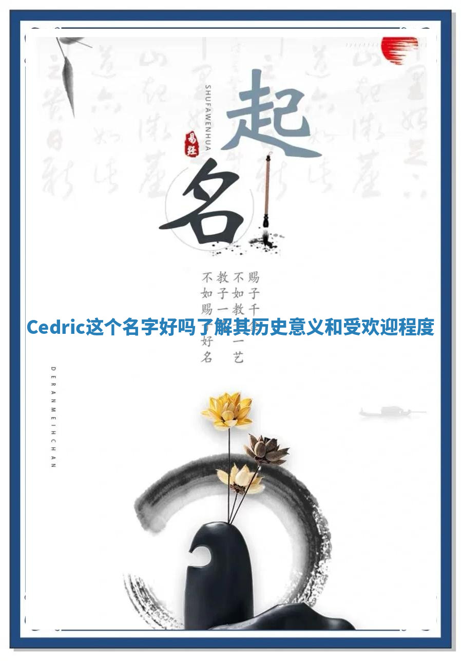 Cedric这个名字好吗 了解其历史意义和受欢迎程度 Cedric这个名字好吗 了解其历史意义和受欢迎程度