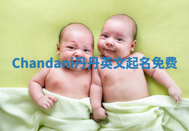 Chandani丹丹英文起名免费