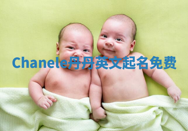 Chanele丹丹英文起名免费