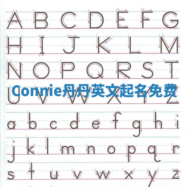 Connie丹丹英文起名免费