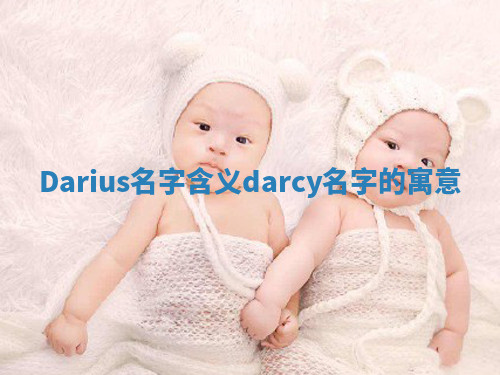 Darius名字含义 darcy名字的寓意 Darius名字含义 darcy名字的寓意