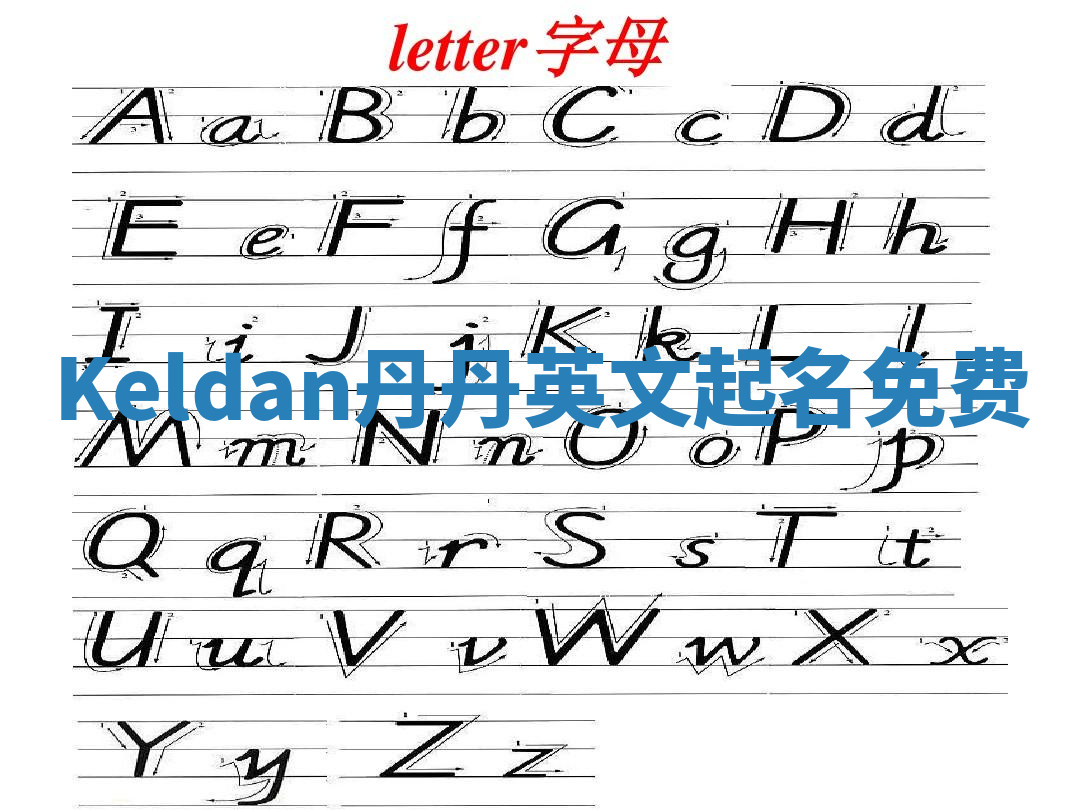 Keldan丹丹英文起名免费