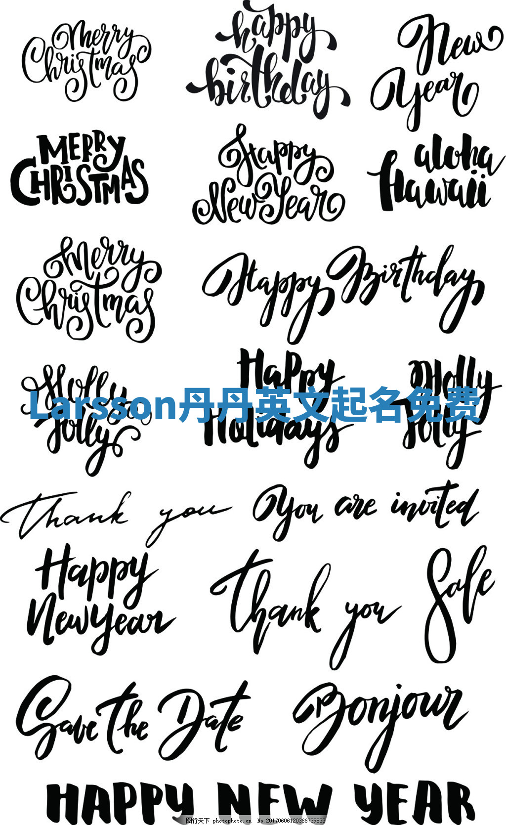 Larsson丹丹英文起名免费