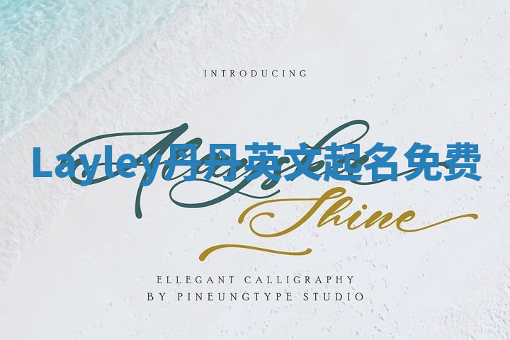 Layley丹丹英文起名免费