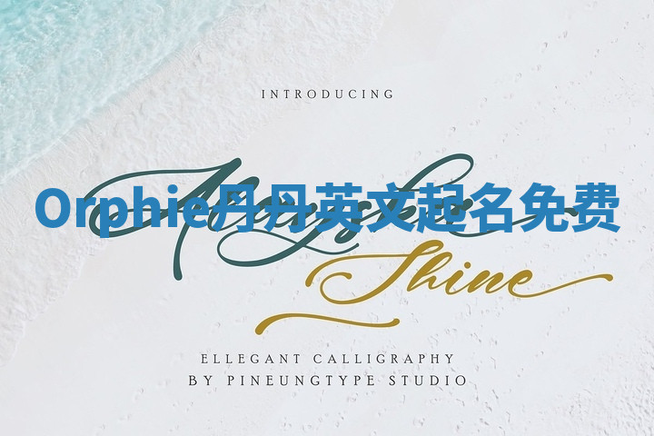 Orphie丹丹英文起名免费