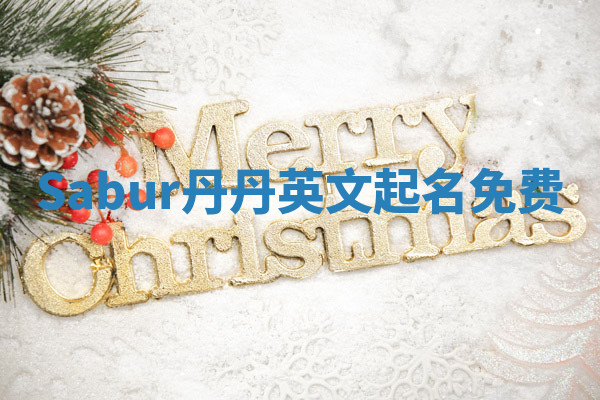 Sabur丹丹英文起名免费 Sabur丹丹英文起名免费