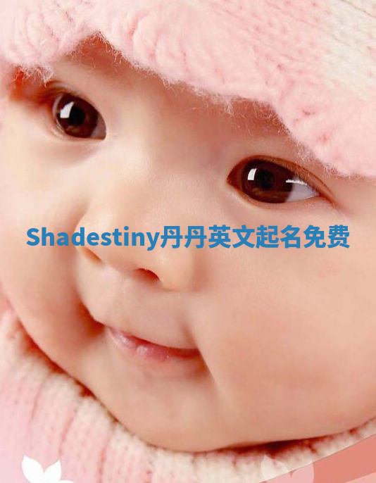 Shadestiny丹丹英文起名免费