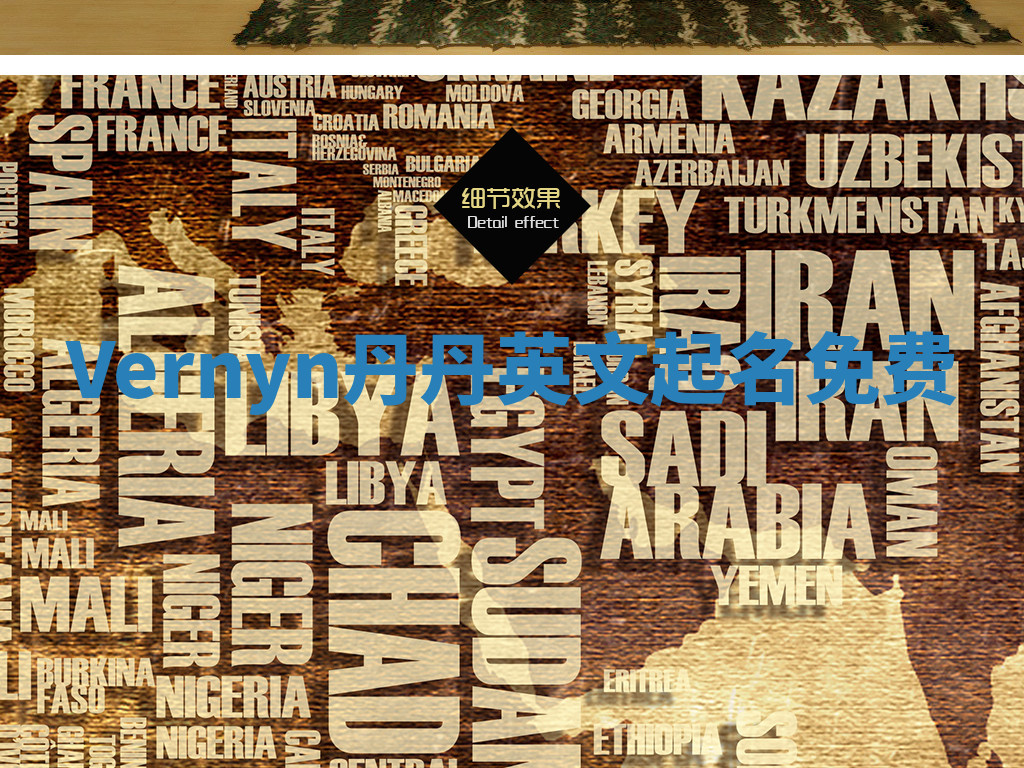 Vernyn丹丹英文起名免费